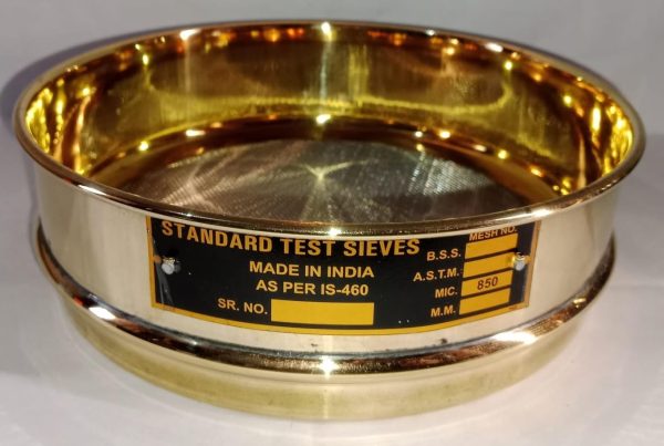 BSS 18 Jayant Test Sieve (ASTM No. 20, 850 Micron)