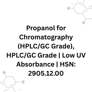 Propanol for Chromatography (HPLC/GC Grade), 2.5L